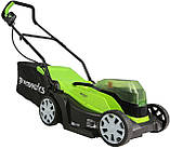 Акумуляторна газонокосарка Greenworks 48 V G24X2LM36K2x (літій-іонна 24VX2/48V, 36 см, 40 л, з АКБ і ЗП, фото 2