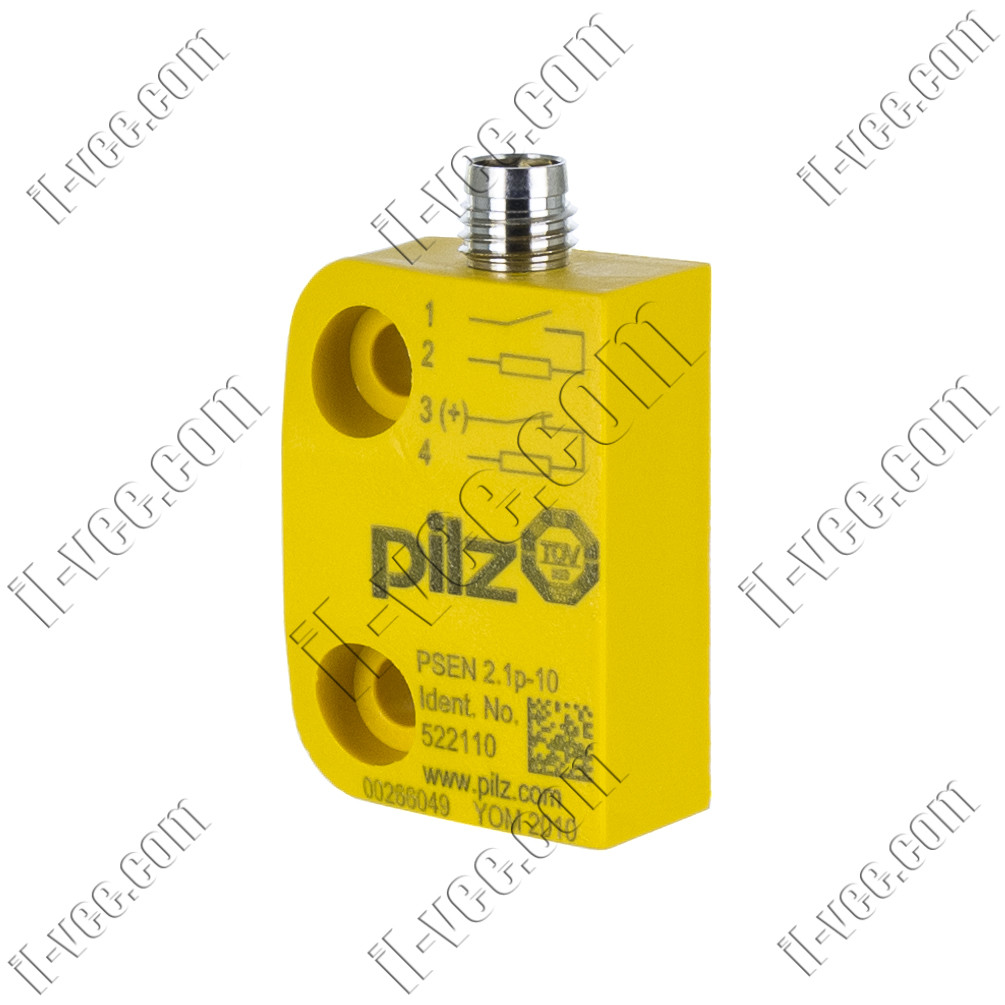 Магнітний датчик безпеки PSEN 2.1p-10,1NC + 1NO, Pilz 522110