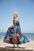 Длинное женское платье AnastaSea 2461 A-93C 48(XL) Цветной