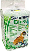 213128 Croci Super Nappy Daizy Пелюшки для собак з ароматом ромашки 57х54, 30 шт.