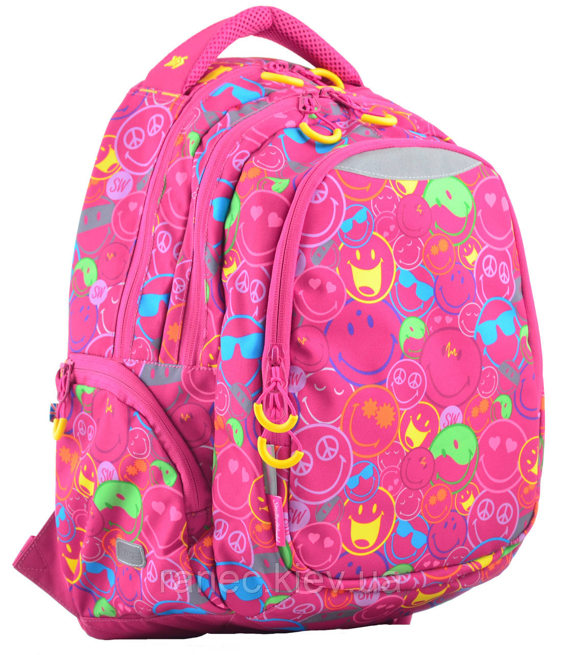 Рюкзак YES молодіжний T-22 Neon, 45*31*15, 554794