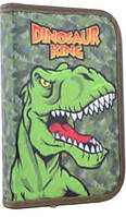 Пенал шкільний Smart твердий одинарний з клапанами Dinosaur 531718