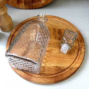 Графин з кришкою для горілки 0,5 л Арка, фото 2