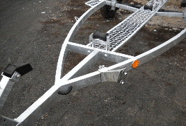 Кріплення для запасного колеса Кияшко 80х40мм 06959, фото 3