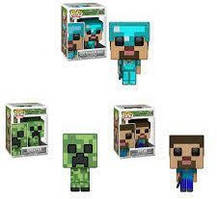 Колекційні фігурки Фанко Поп Funko Pop Майнкрафт Minecraft