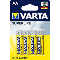 Батарейки VARTA SUPERLIFE AA BLI 4 ZINC-CARBON