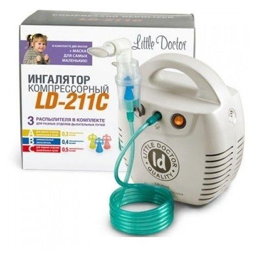 Ингалятор Little Doctor LD-211C белый компрессорный гарантия 3 года - фото 2 - id-p1373343167