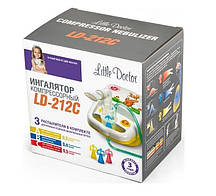Інгалятор Little Doctor LD-212C жовтий для дітей компресорна гарантія 3 роки