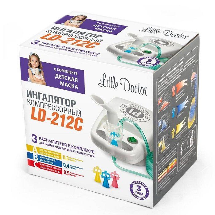Інгалятор (небулайзер) Little Doctor LD-212C для дітей компресорний гарантія 3 роки