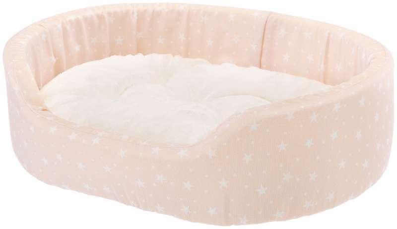 Лежак - спальное место для щенков, маленьких собак и кошек Ferplast Dandy F Puppy (Ферпласт Денди Ф Паппи) 45 x 35 x h 13 cm - DANDY F 45 PUPPY, Розовый - фото 1 - id-p1404369607