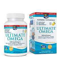 Жирные кислоты Nordic Naturals Ultimate Omega, 90 капсул