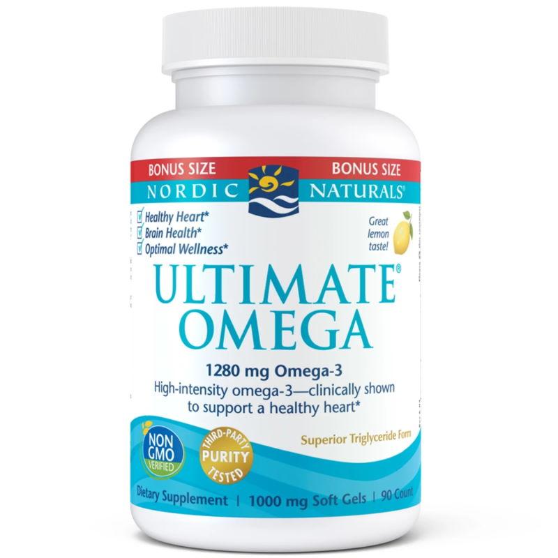 Жирные кислоты Nordic Naturals Ultimate Omega, 90 капсул - фото 2 - id-p1404370018