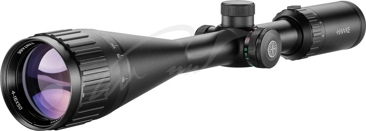 Приціл оптичний Hawke Vantage 4-16x50 AO сітка 17HMR з підсвіткою