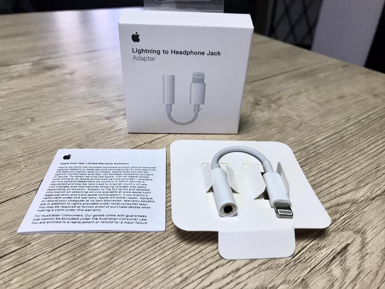 Перехідник AUX (для навушників) iPhone 7, 7 Plus, 8, 8+ X, XR Lightning - 3.5 Bluetooth