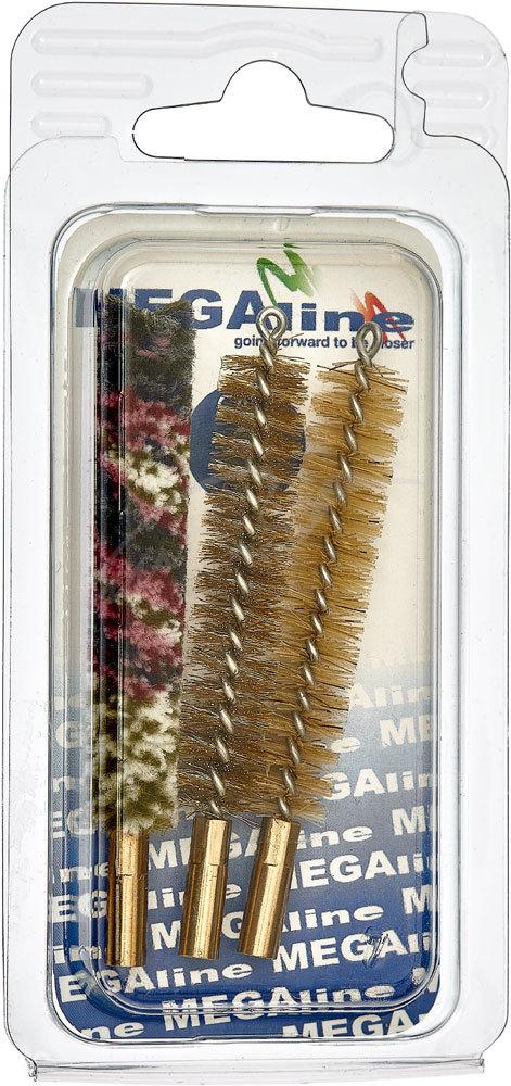 Набір йоржів MEGAline кал. 9 мм. Латунь/нейлон/вовна. 1/8 F