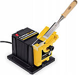 Верстат для заточування свердел ножів ножиць POWERPLUS 3 в 1 точило електричне універсальне, фото 2