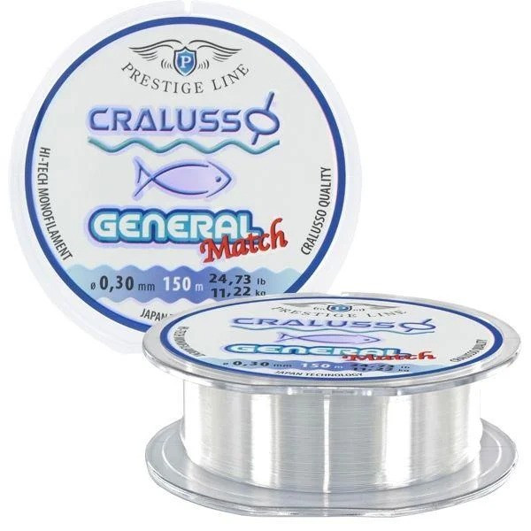 Жилка Cralusso General Match Clear 150 м 0.3 мм 11.22 кг (2060)