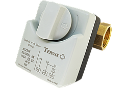 2-ходовий кульовий клапан н/з 1/2" DN15 з електроприводом Tervix Pro Line ORC 201012