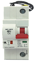 Розумний автомат однофазний 10A, Tervix Pro Line WiFi Circuit Breaker, 439451