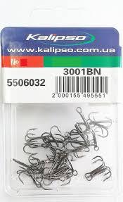 Гачок Kalipso Treble 300106BN №4 (30шт)