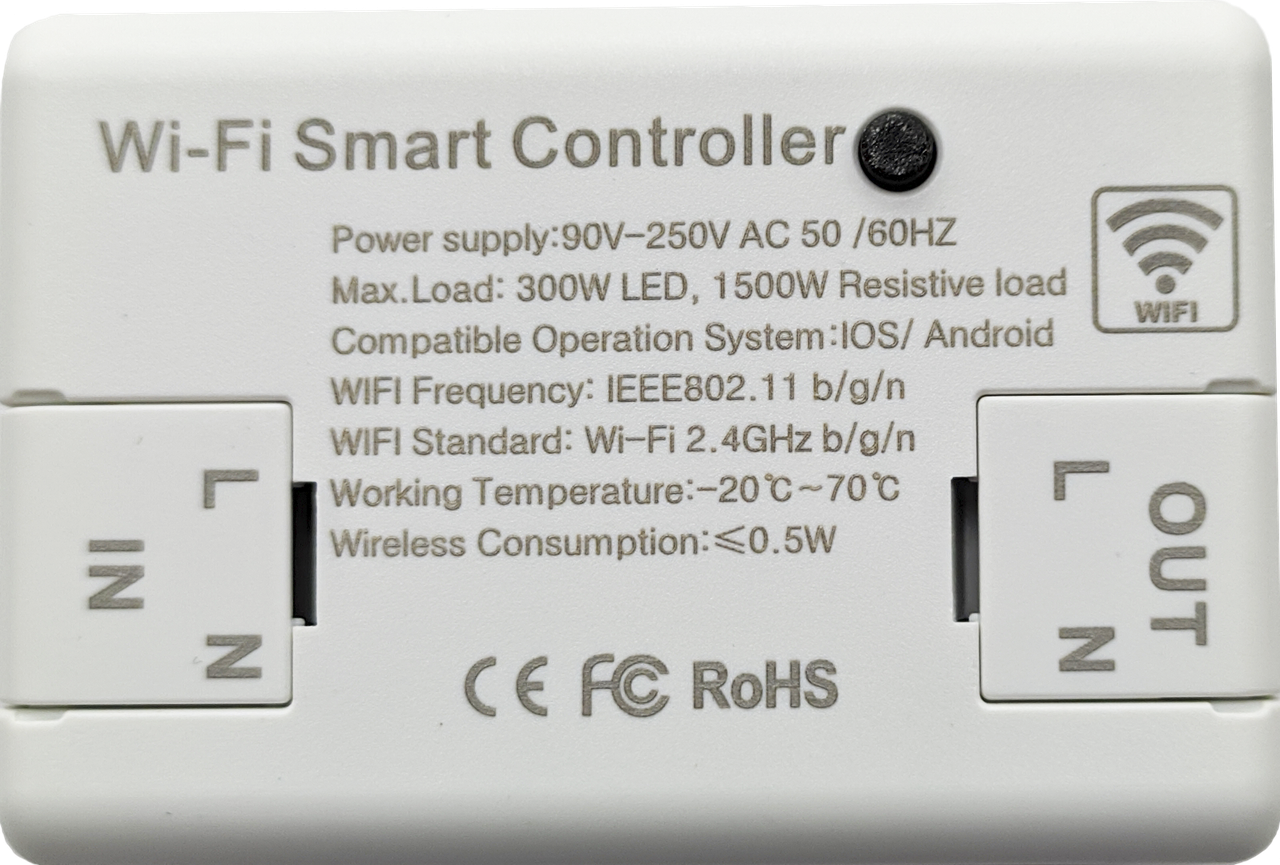 Розумний перемикач Tervix Pro Line WiFi On/Off (реле) 431421