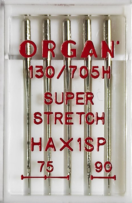 Голки супер стрейч Organ асорті №75-90
