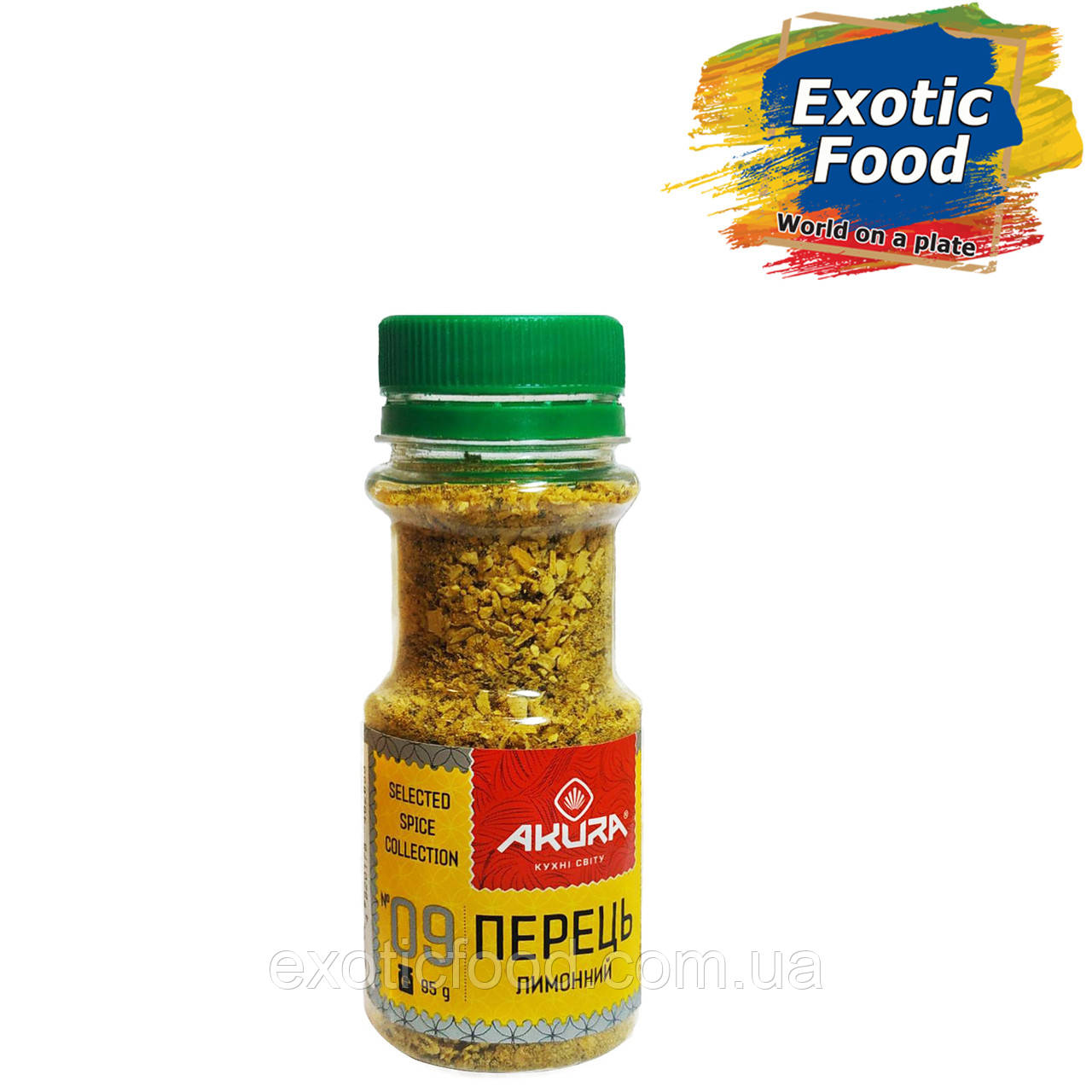 Перець лимонний ТМ "AKURA", 95г, фото 1