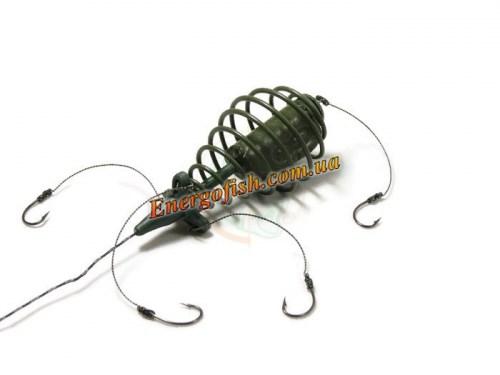 Снасть Mad Carp з пружиною №10 100г 4 гачка