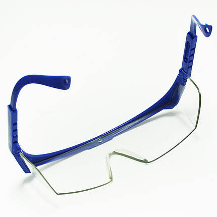 Окуляри захисні для бензокос, мотокос, тримерів (з регульованими дужками), фото 2