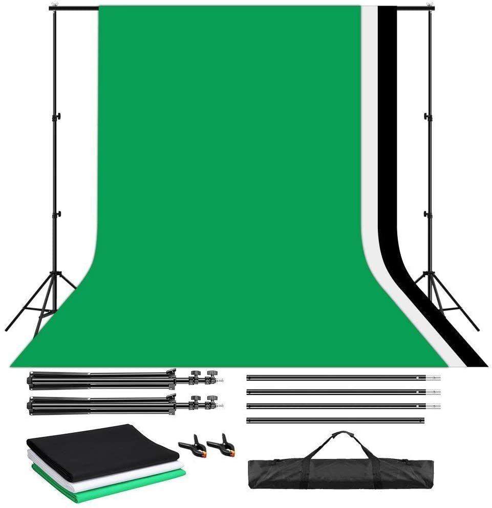 Набір фото ворота з фонами Prolight 2.0 x 3.0 м. (3 фони + сумка), фото 1