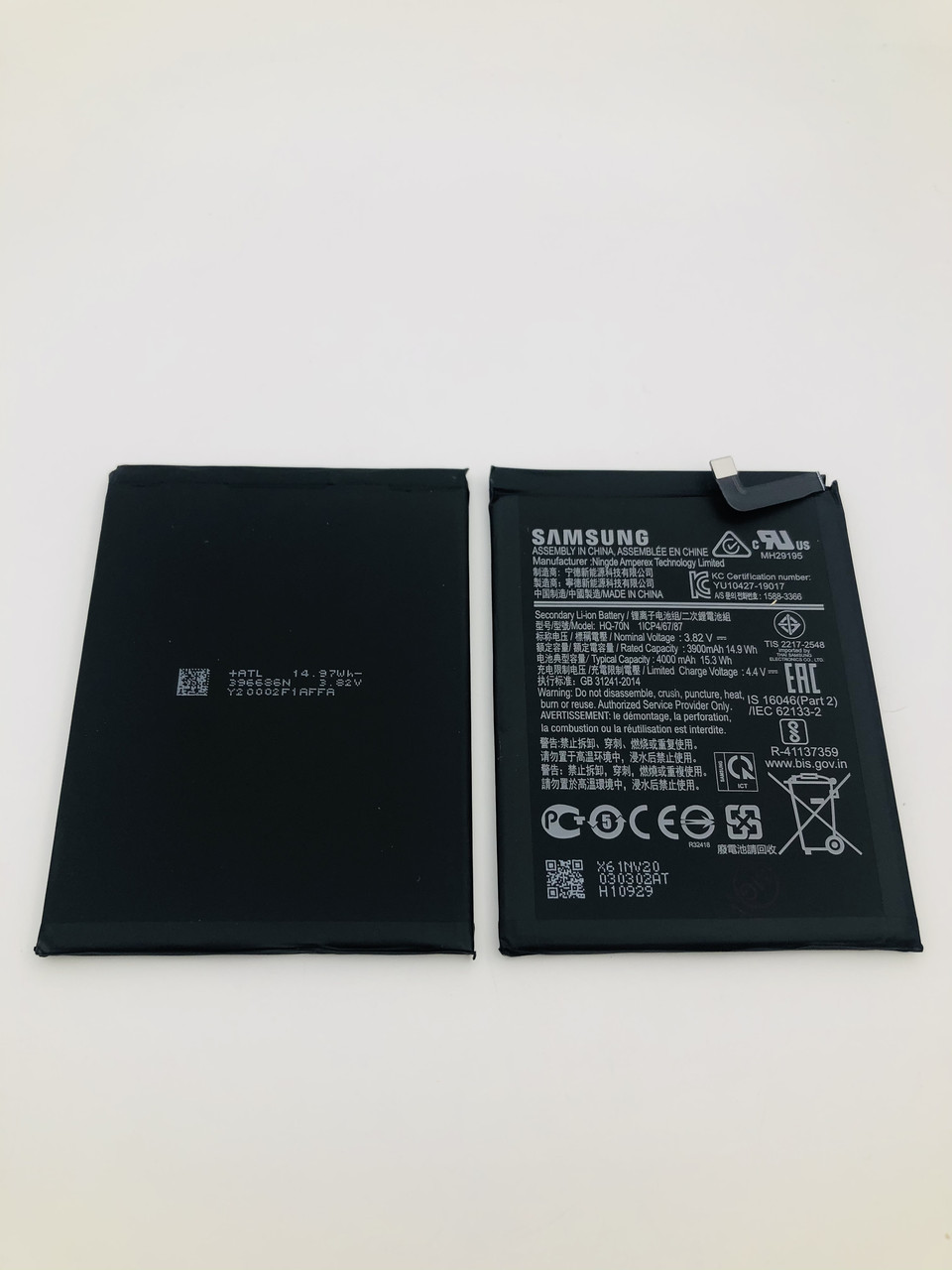 Акумулятор HQ-70N (Li-ion 3.82V 4000 mAh) для Samsung A11 2020/A115, фото 1