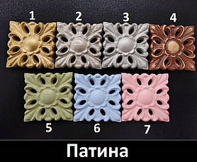 Комод на 4 шухляди в класичному стилі з масиву дерева Грація ROKA, колір горіх, фото 4