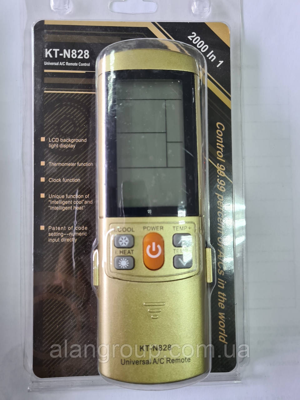 Пульт кондиціонера KT-N828 універсальний
