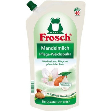 Преміумкондиціонер для білизни з ароматом мигдалю Frosch Weichspüler Mandelmilch 1000 мл