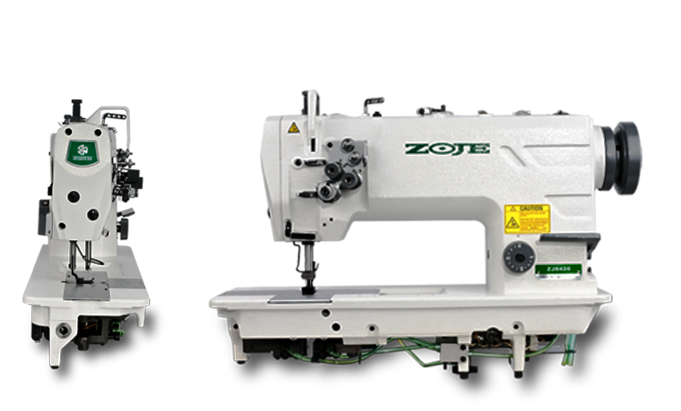Двухигольная промислова швейна машина ZOJE ZJ-8420