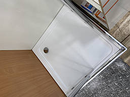 Душова кабіна Aquanil INDIANA 75х75х190 прозоре скло профиль хром, фото 6