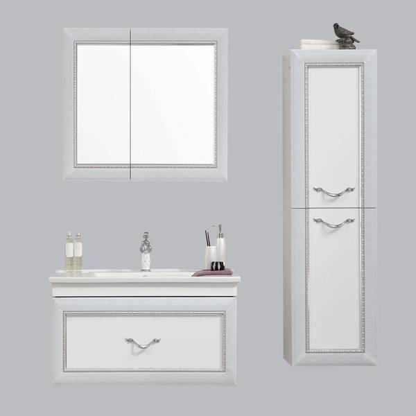 Підвісна тумба з умивальником GOLD Ban-Yom "Aşiyan 80", 800х450х480 мм