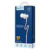 Навушники вакуумні з мікрофоном гарнітура HOCO with mic Magic sound M44 Білий, фото 5
