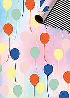 Бумага подарочная Stewo 0,7 x 2,0 м Birthday Fun ball Швейцария 2528149998-4