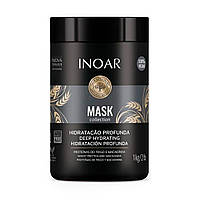 Липидный уход за волосами маска «Макадамия», Inoar Macadamia Mask, 1000 g