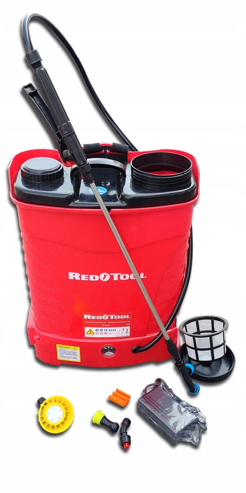 Акумуляторний обприскувач садовий12 В RED TOOL 16 літрів гарантія рік