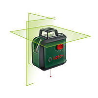 Нівелір лазерний Bosch UniversalLevel 360 + схил, діапазон ± 4°, ± 0.4 мм на 30 м, до 24 м, 0.56 кг