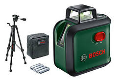 Нівелір лазерний Bosch UniversalLevel 360 Set +TT150 і вивіс, діапазон ± 4°, ± 0.4 мм на 30 м, до 24 м, 0.56 кг