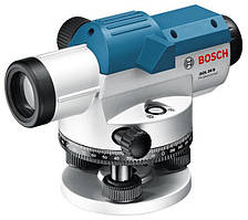 Нівелір оптичний Bosch GOL 26 D, зум х26, ± 1.6 мм на 30 м, до 100 м, 1.5 кг