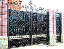 Ковані ворота калітки ескізи