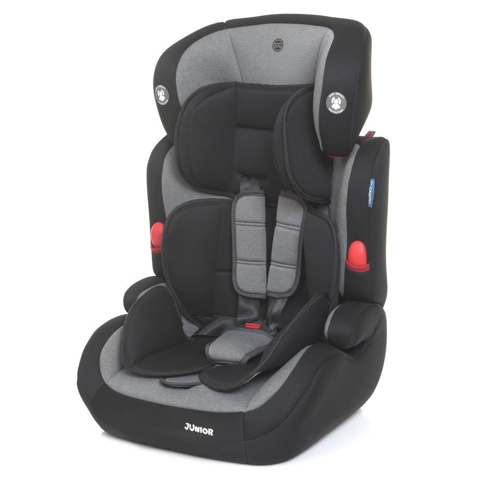 Автокрісло El Camino 2в1 ME 1008 Royal JUNIOR Gray з бустером 9-36 кг