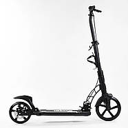 Двоколісний Самокат Best Scooter 92228 дискове гальмо, 2 амортизатора, зручна система складання, фото 6