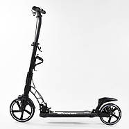 Двоколісний Самокат Best Scooter 92228 дискове гальмо, 2 амортизатора, зручна система складання, фото 3