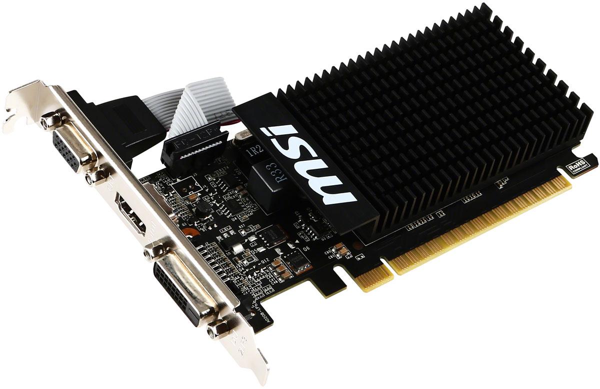 ВИДЕОКАРТА Pci-E GeFORCE GT 710 на 1 GB c HDMI на DDR3 с ГАРАНТИЕЙ ( видеоадаптер GT710 1GB )