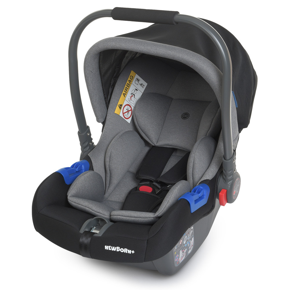 Автокрісло бебікокон автолюлька перенесення EL CAMINO ME 1043 Royal Gray NEWBORN для новонароджених
